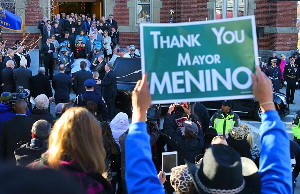 Les funérailles du maire Menino